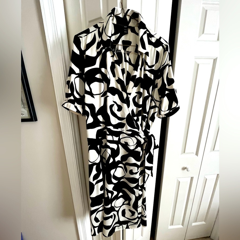 H&M Wrap Shirt Dress